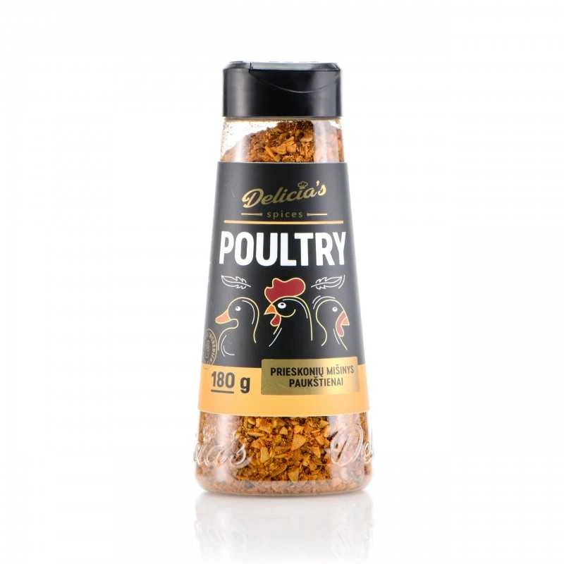 Prieskonių mišinys DELICIA'S Poultry 180 g