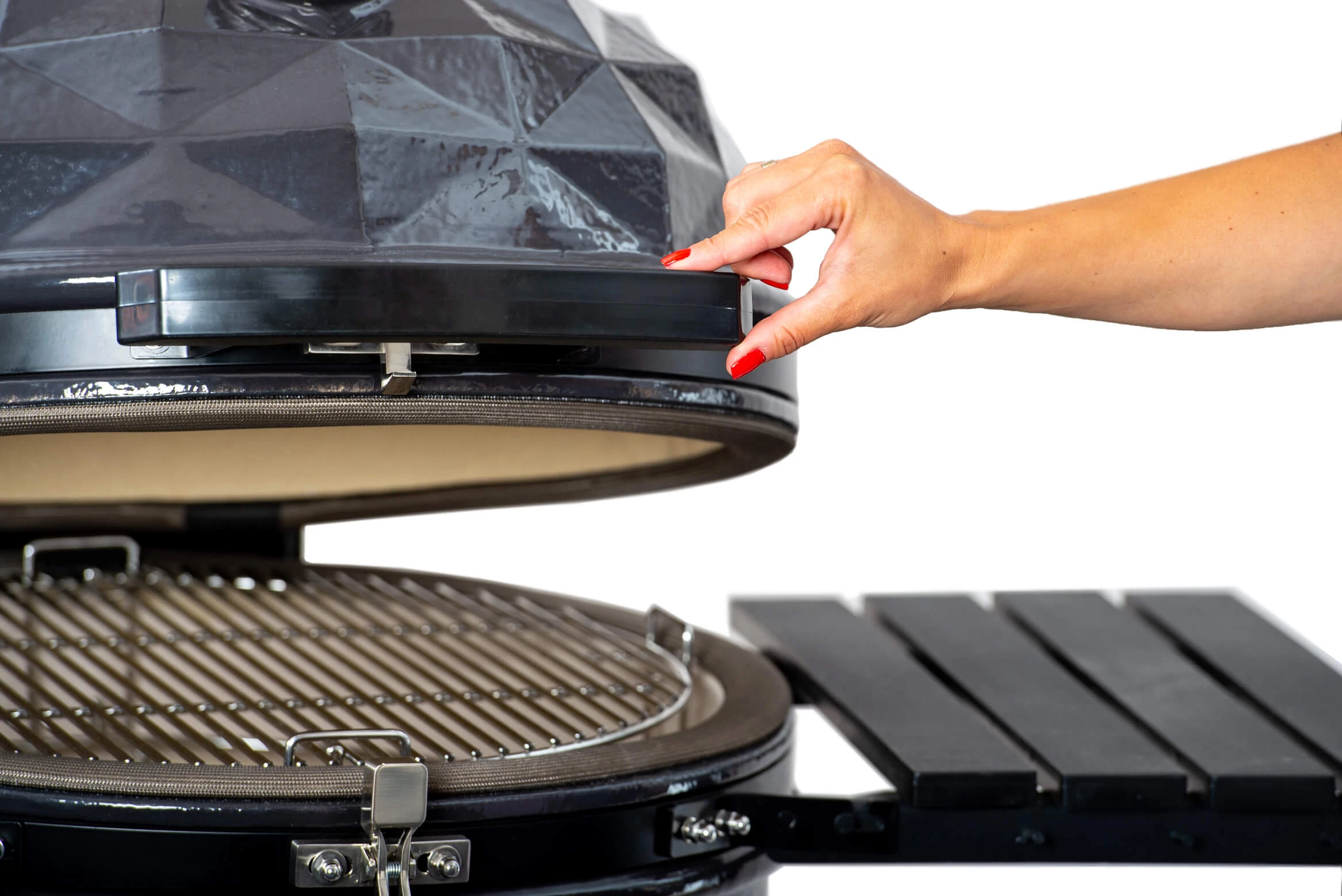 Kamado Club KAMADOCLUB PRO 2 PREMIUM+ KEPSNINĖ, RAUDONA aprašymas - Prekės nuotrauka