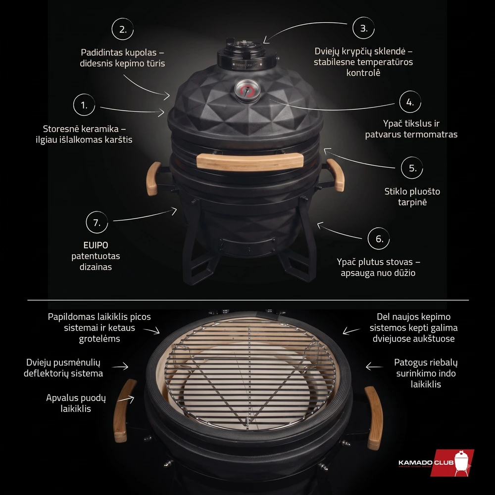 Kamado Club KAMADOCLUB JUNIOR KEPSNINĖ, MATINĖ