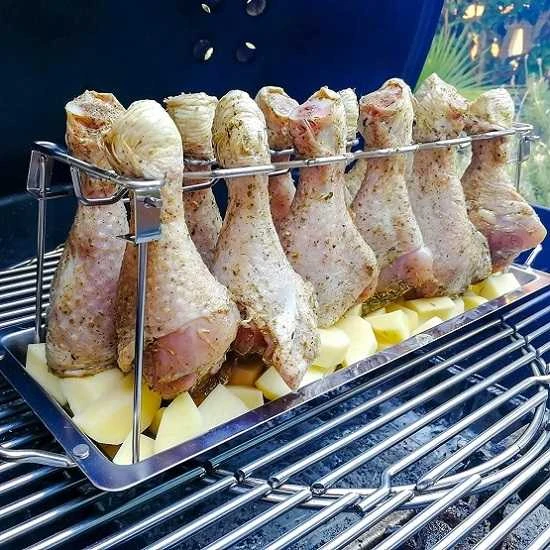 Kamado Club Vištos blauzdelių kepimo stovas KamadoClub