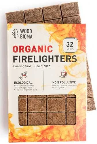 Ekologiški ugnies įdegtukai FIRELIGHTERS, 96 vnt