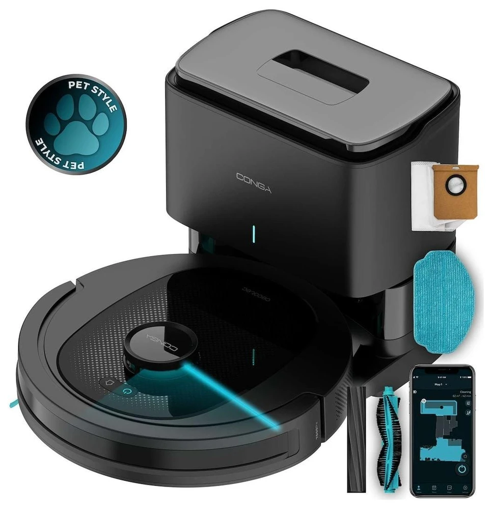 Dulkių siurblys - robotas Cecotec Conga 8490 Ultimate Ultra Power Home