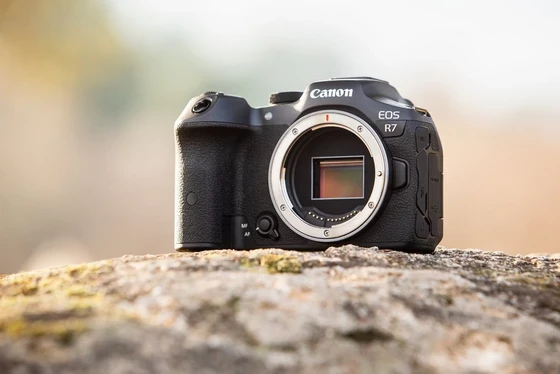Canon EOS R7 fotoaparatas su RF-S 18–150 mm F3.5–6.3 IS STM objektyvu aprašymas - Prekės nuotrauka