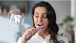 Dantų šepetėlis Philips Sonicare 4100 HX3689/44, Violetinis aprašymas - Prekės nuotrauka