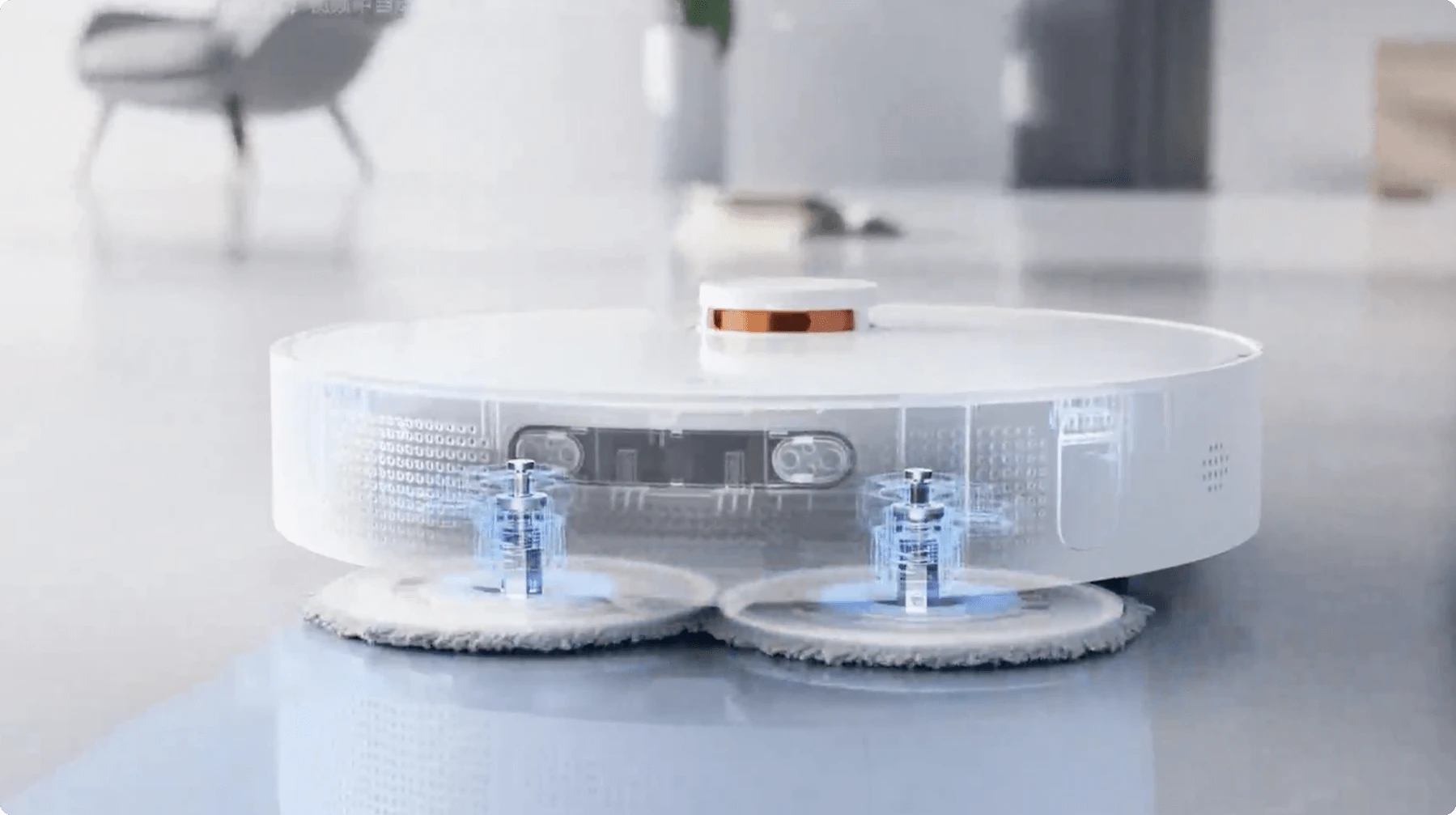 Dulkių siurblys - robotas Xiaomi Robot Vacuum X20+, Baltas aprašymas - Prekės nuotrauka