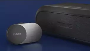 Belaidės ausinės Philips Fidelio T1BK/00, Juodos aprašymas - Prekės nuotrauka