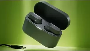 Ausinės Philips TAT3509GY/00, Pilkos spalvos aprašymas - Prekės nuotrauka