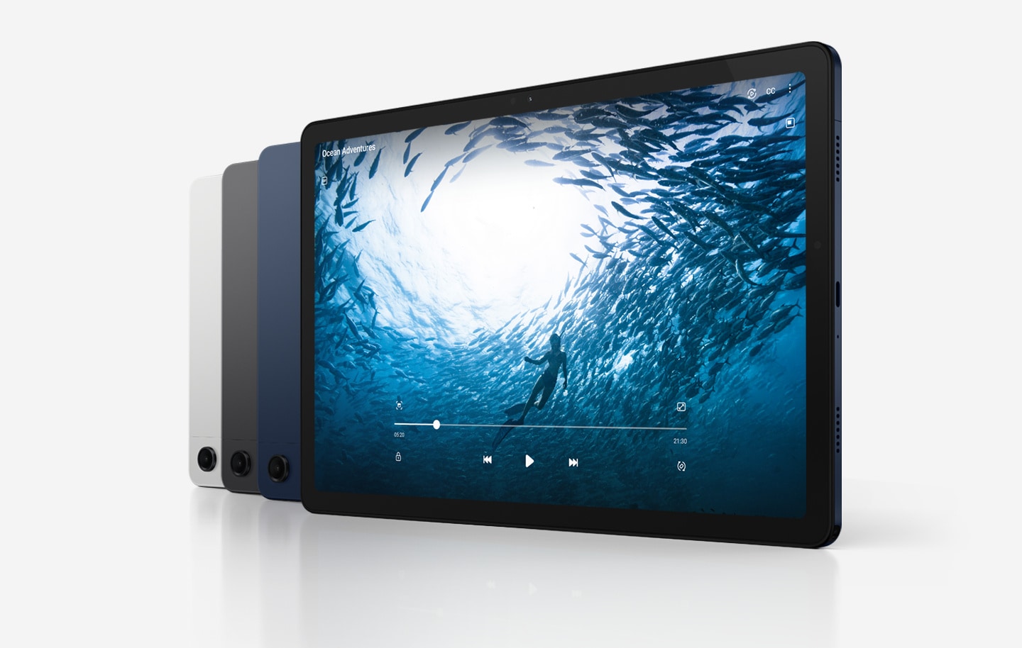 Planšetė Samsung Galaxy Tab A9+ WIFI, 64GB, 11 col., Pilkos spalvos aprašymas - Prekės nuotrauka