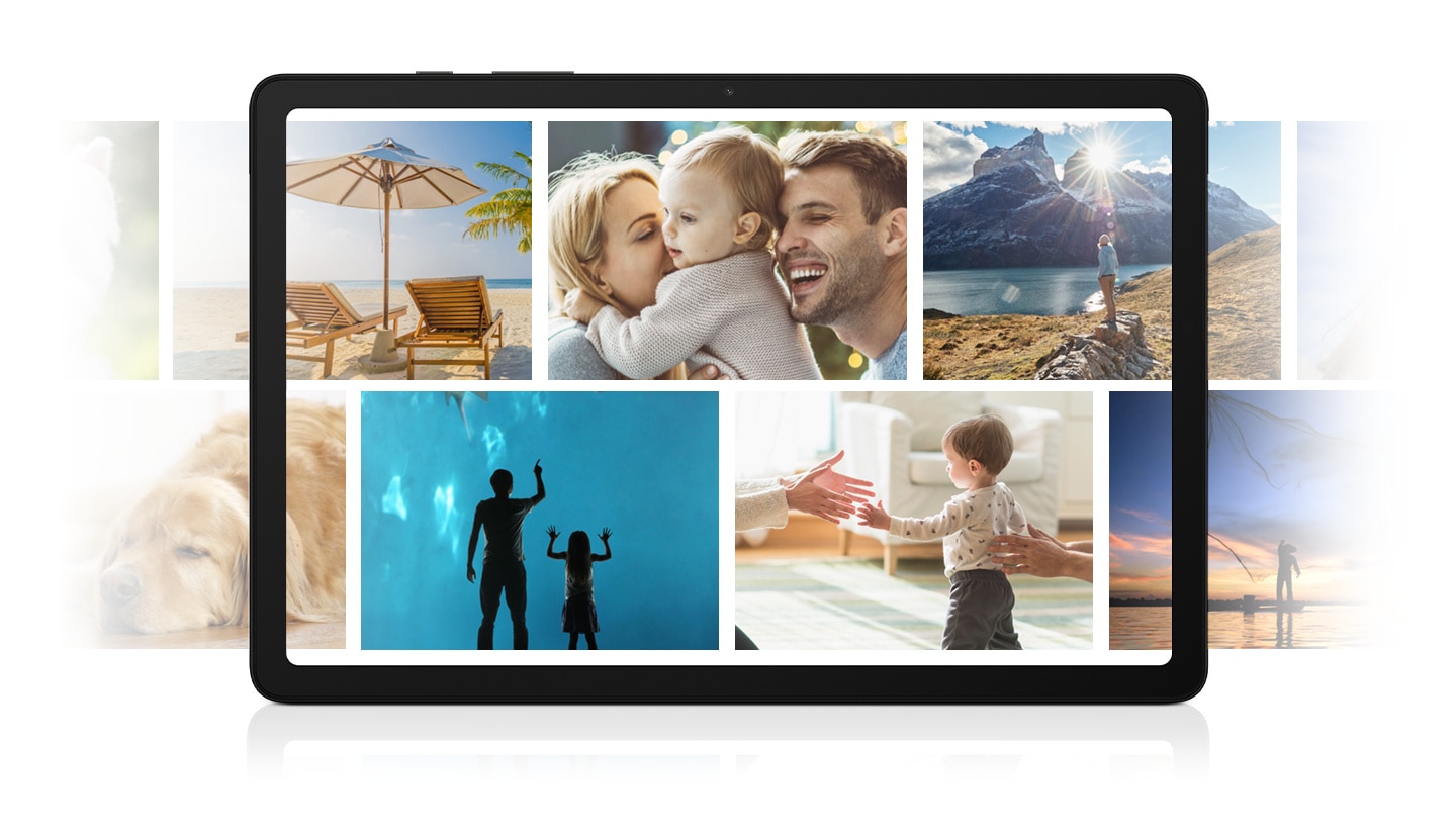 Planšetė Samsung Galaxy Tab A9+ WIFI, 64GB, 11 col., Pilkos spalvos aprašymas - Prekės nuotrauka