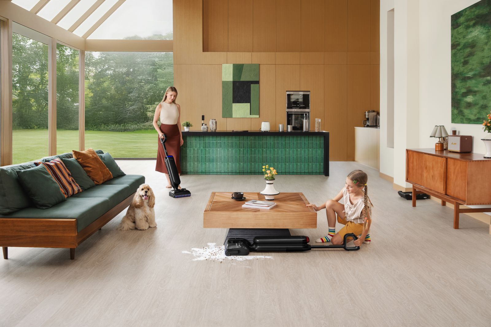 Plaunantis siurblys - šluota Tineco Floor One S7 Artist Premium aprašymas - Prekės nuotrauka