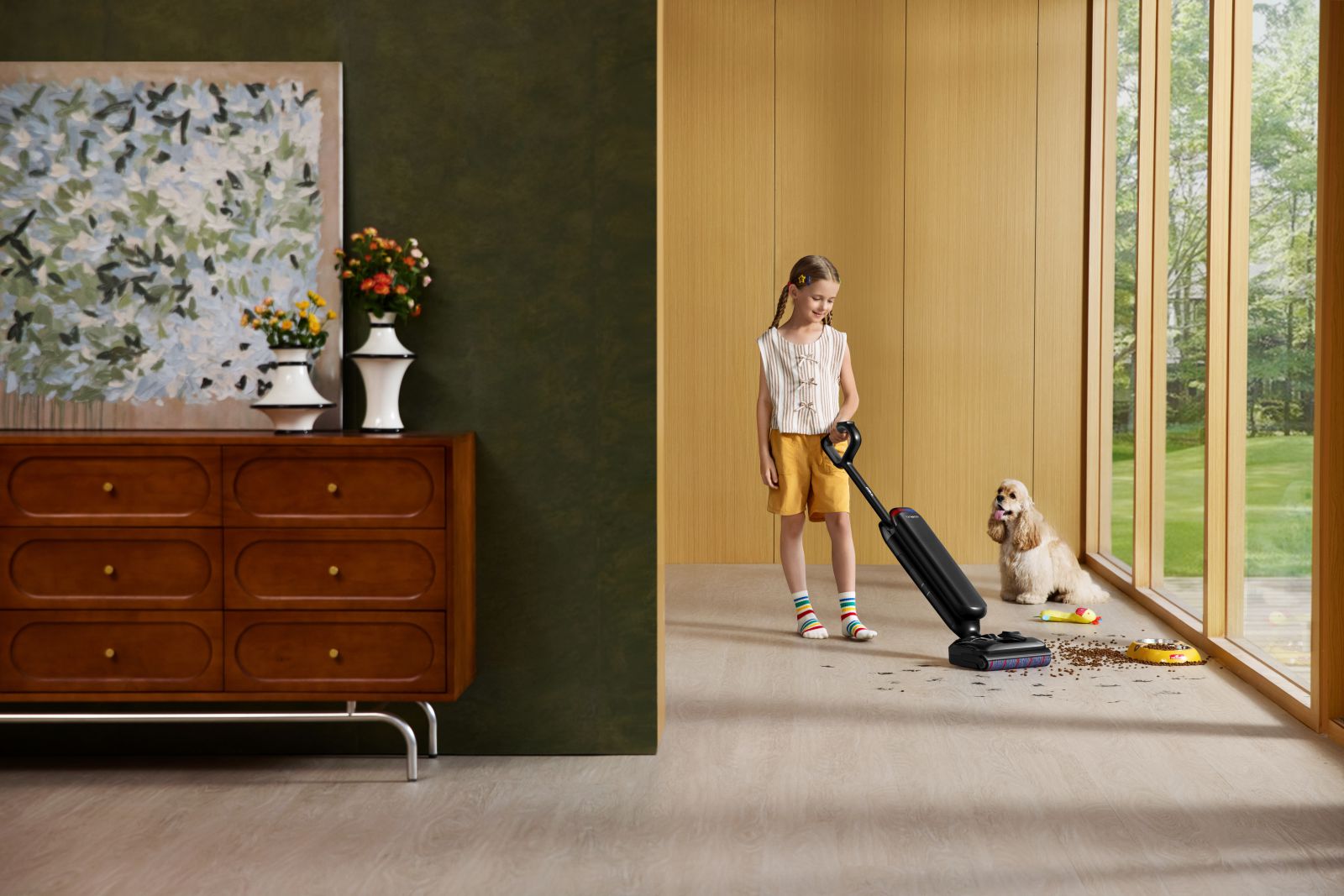 Plaunantis siurblys - šluota Tineco Floor One S7 Artist Premium aprašymas - Prekės nuotrauka