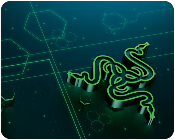 Razer Goliathus Mobile Pelės kilimėlis žaidimams, 215 x 279 x 1.5 mm, Juodas, Rubberized base