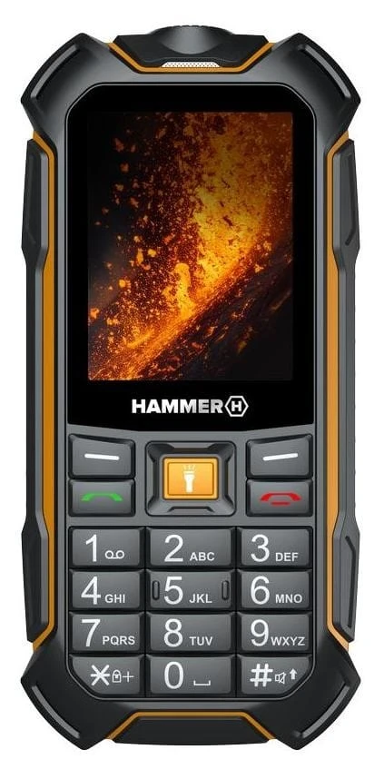 Mobilusis telefonas MyPhone Hammer Boost 2 LTE, 2,4", 64/128MB, 4G, juodas