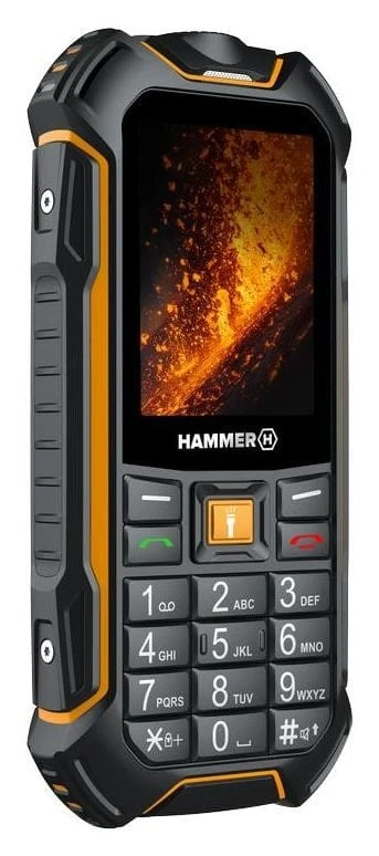 Mobilusis telefonas MyPhone Hammer Boost 2 LTE, 2,4", 64/128MB, 4G, juodas