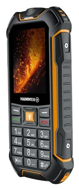 Mobilusis telefonas MyPhone Hammer Boost 2 LTE, 2,4", 64/128MB, 4G, juodas