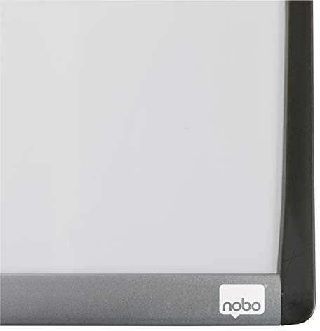 Nobo Nabo sausai valoma lenta su apvaliu rėmeliu 355x280 mm balta