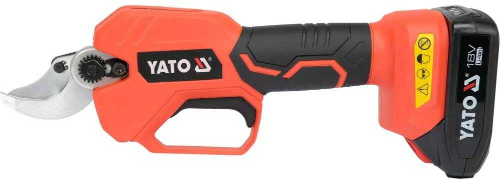 Akumuliatorinis sekatorius Yato YT-828377, 18 V, 2 Ah