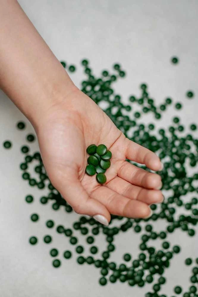 Powdi Ekologiška Chlorella tabletės, 600 g – šeimos pakuotė detoksikacijai, imunitetui ir energijai, ekologiškas maisto papildas