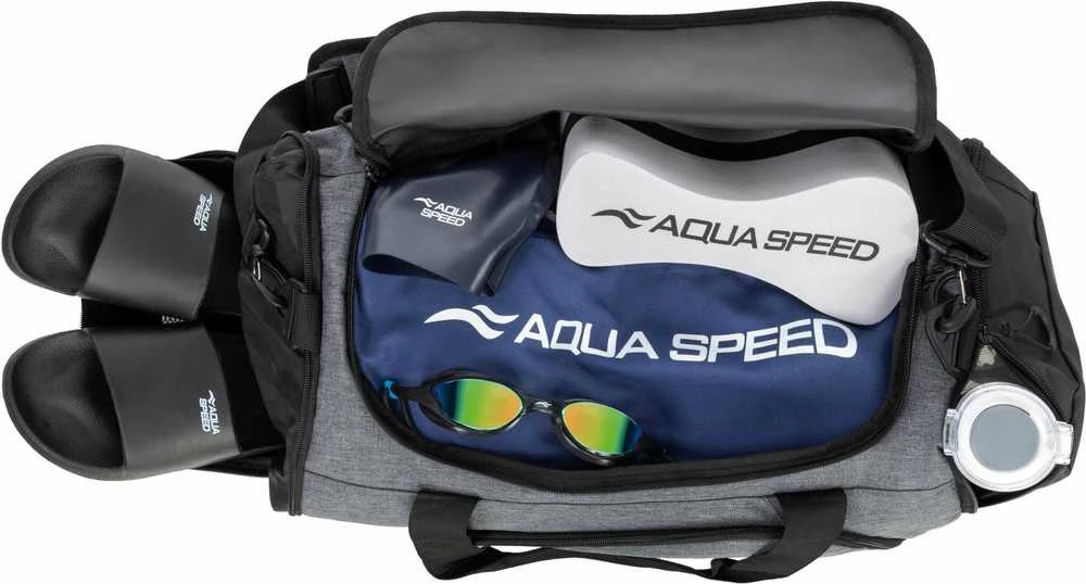 AQUA SPEED Duffle Bag Juodas/Pilkas