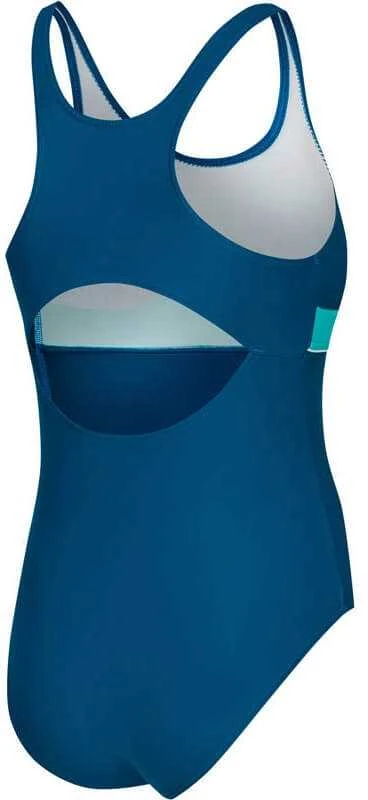 AQUA SPEED Girls Emily Swimsuit Sea Mėlyna/Turquoise