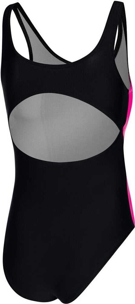 AQUA SPEED Girls Luna Swimsuit Juodas/Rožinė