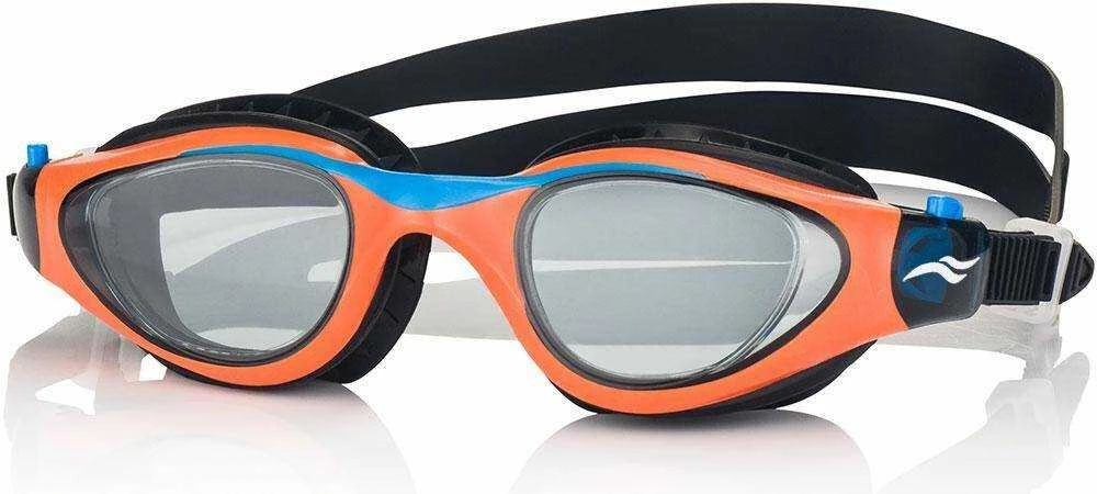 Aqua-speed Maori plaukimo akiniai oranžiniai juodi 75 051