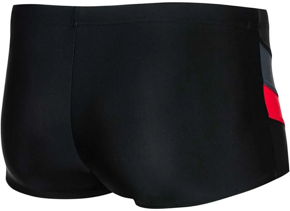 AQUA SPEED Men's Aron Boxer Juodas/Pilkas/Raudona