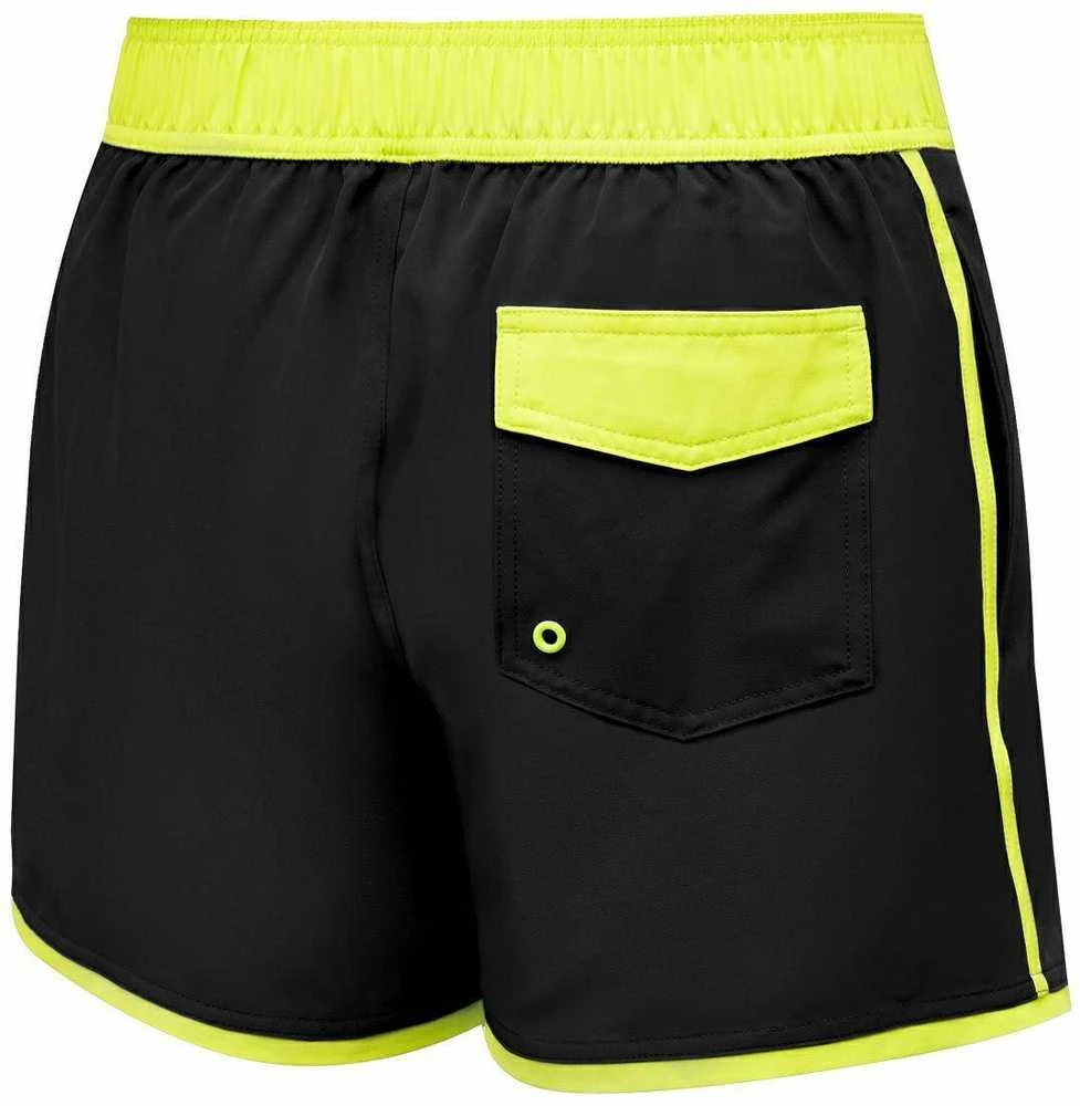AQUA SPEED Men's Axel Swim Shorts Juodas/Geltona