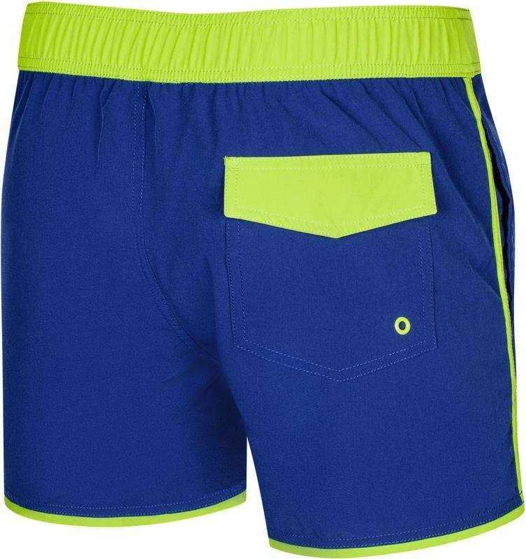 AQUA SPEED Men's Axel Swim Shorts Mėlyna/Geltona