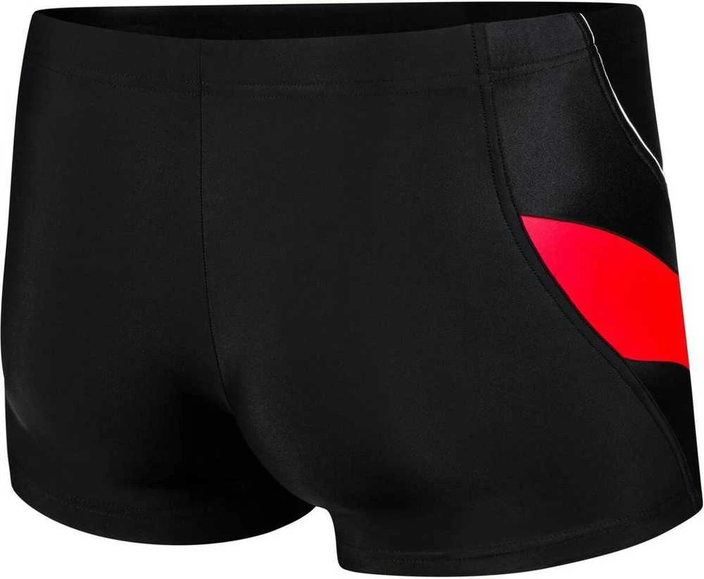 AQUA SPEED Men's Dennis Boxer Juodas/Raudona