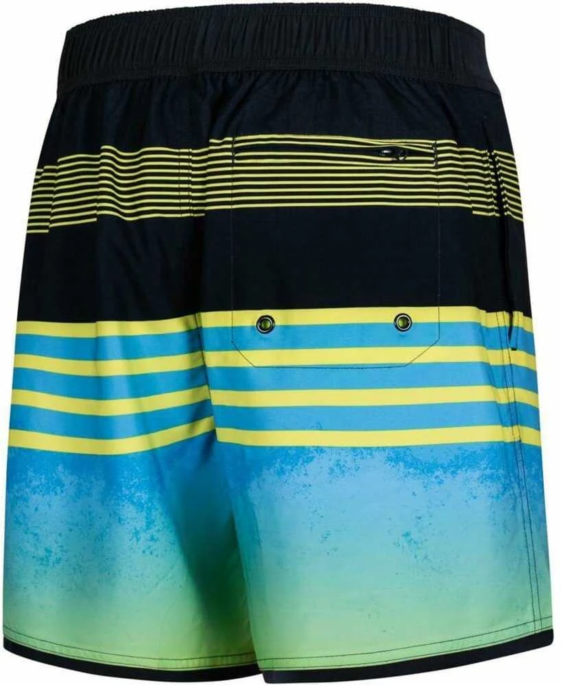 AQUA SPEED Men's Nolan Swim Shorts Pilkas/Žalias/Mėlyna