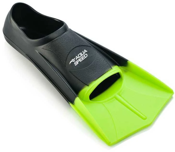 AQUA SPEED Training Fins Juodas/Žalias