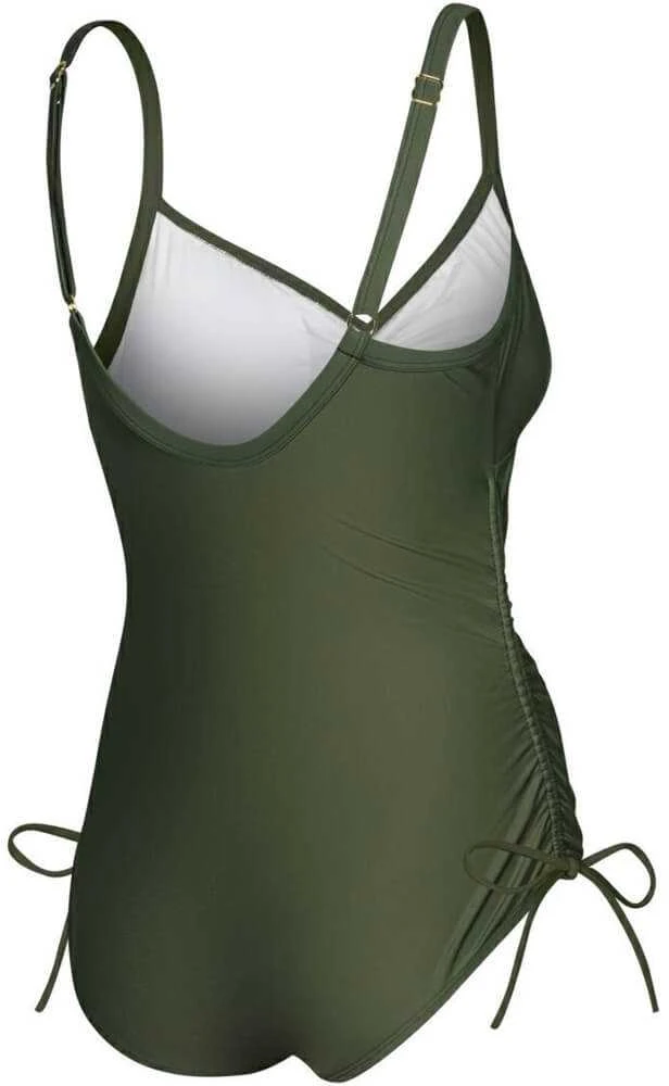 AQUA SPEED Women's Alexa Swimsuit Khaki