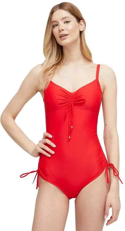 AQUA SPEED Women's Alexa Swimsuit Raudona