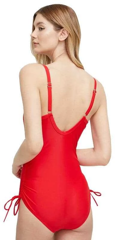 AQUA SPEED Women's Alexa Swimsuit Raudona