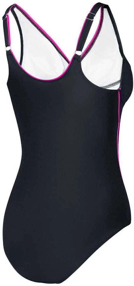 AQUA SPEED Women's Grace Swimsuit Juodas/Violetinė