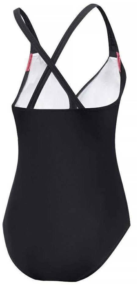 AQUA SPEED Women's Greta Swimsuit Juodas/Rožinė