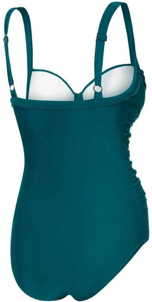 AQUA SPEED Women's Olivia Swimsuit Bottle Žalias