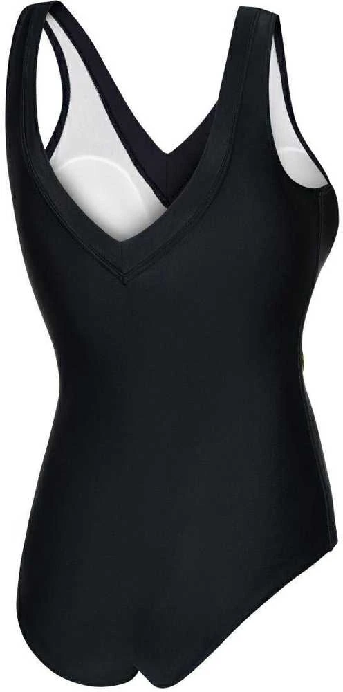 AQUA SPEED Women's Sophie Swimsuit Juodas/Žalias