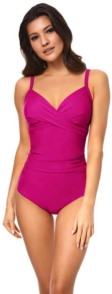 AQUA SPEED Women's Vivian Swimsuit Fuchsia