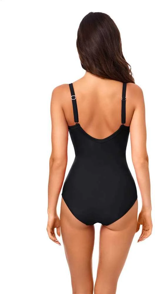 AQUA SPEED Women's Vivian Swimsuit Juodas