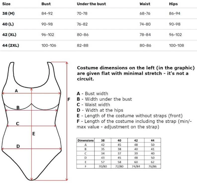 AQUA SPEED Women's Vivian Swimsuit Raudona