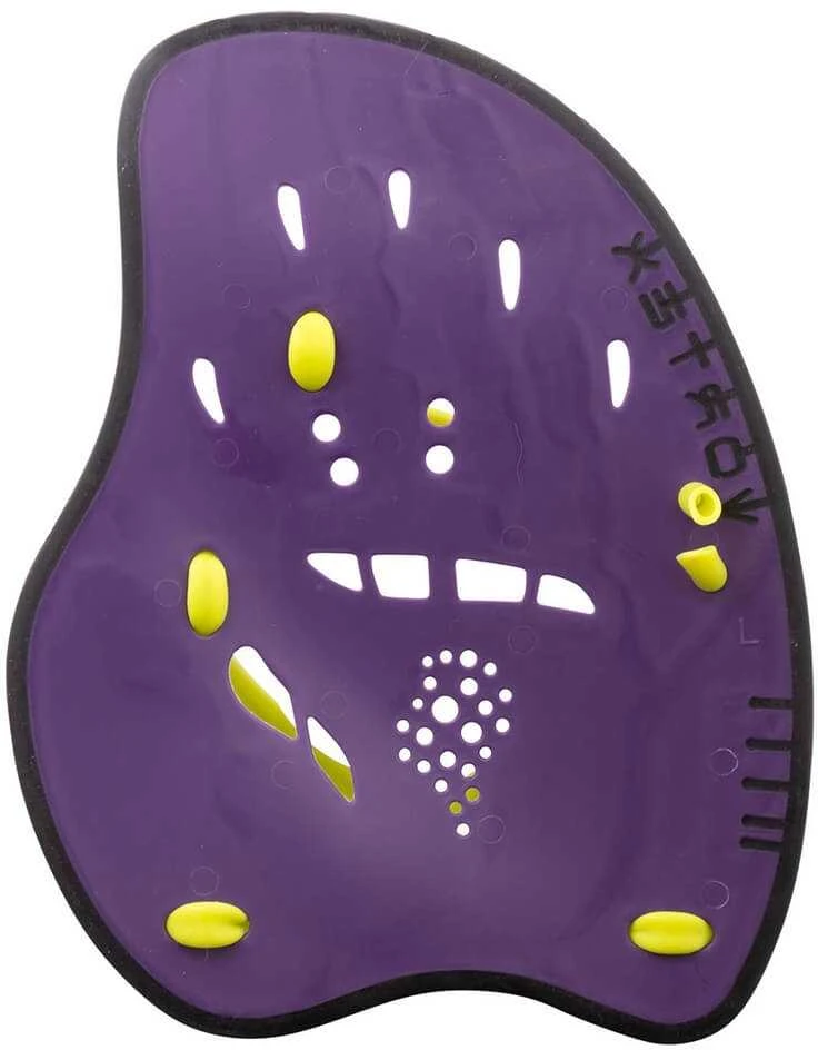 ARENA Vortex Evolution Hand Paddles Plum/Artic Lime