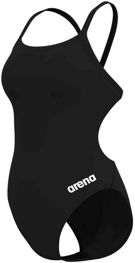ARENA Women's Team Swimsuit Challenge Back Solid Juodas