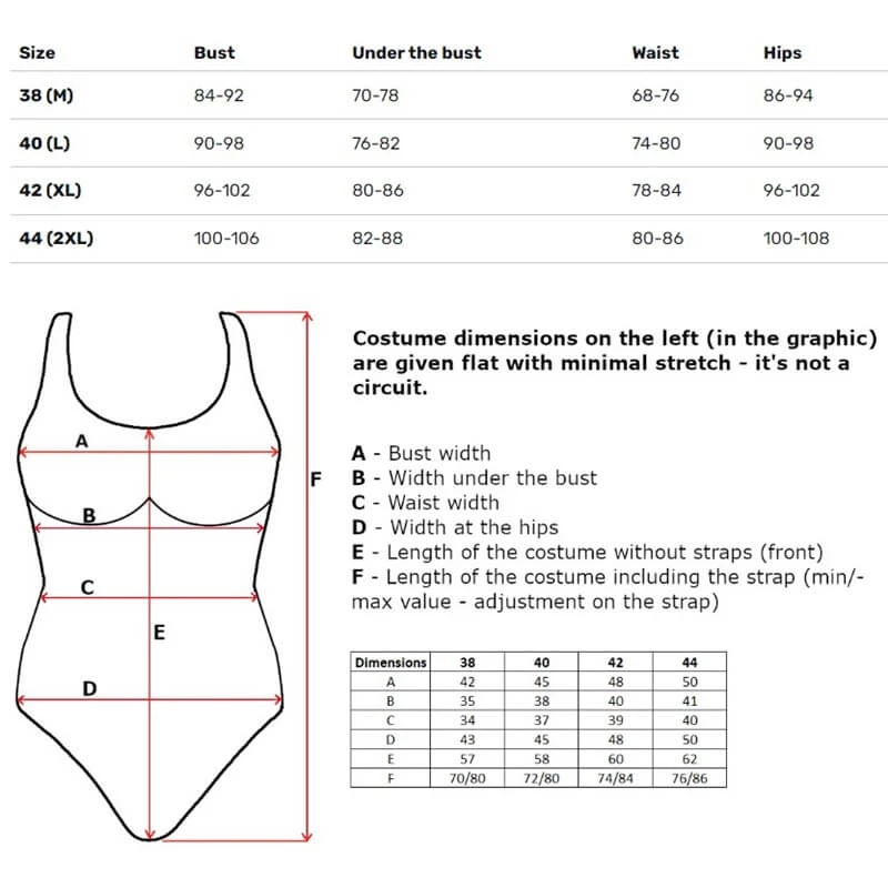 AQUA SPEED Women's Vivian Swimsuit Juodas aprašymas - Prekės nuotrauka