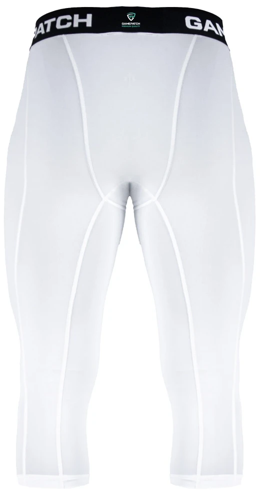 GAMEPATCH 3/4 Compression Tights Baltas