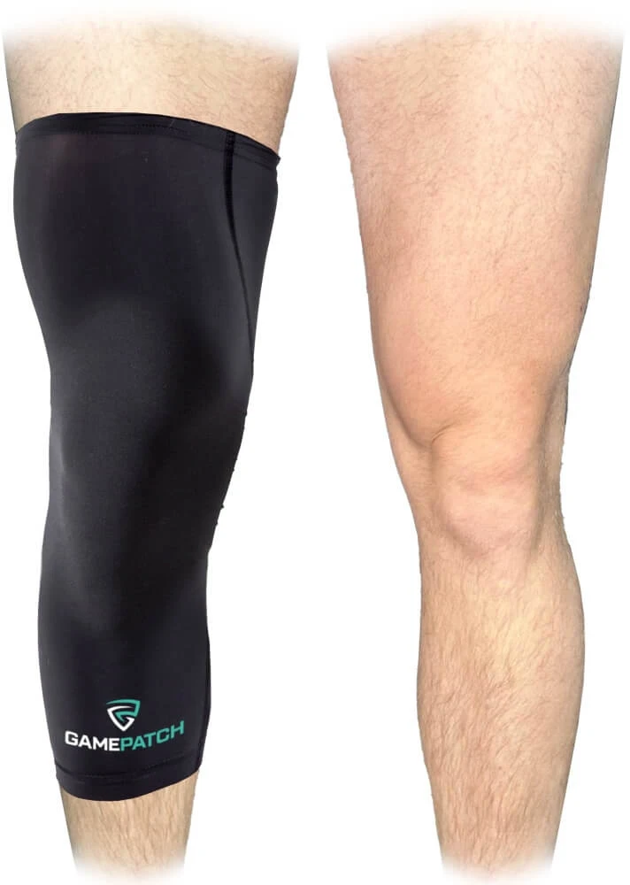 GAMEPATCH Compression Leg Sleeve Juodas