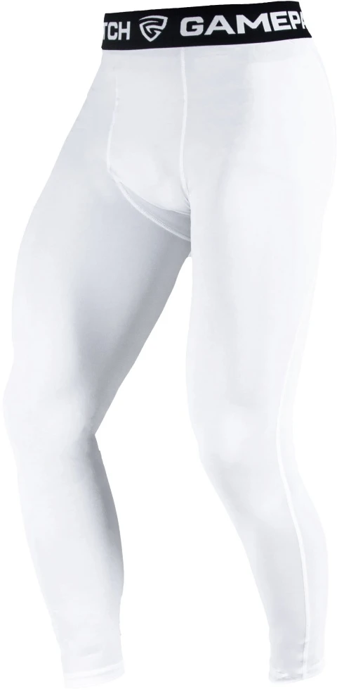 GAMEPATCH Compression Pants Baltas