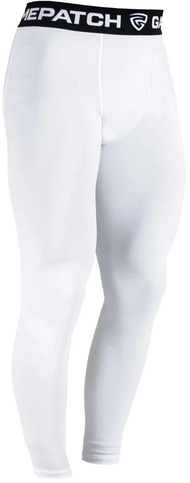 GAMEPATCH Compression Pants Baltas
