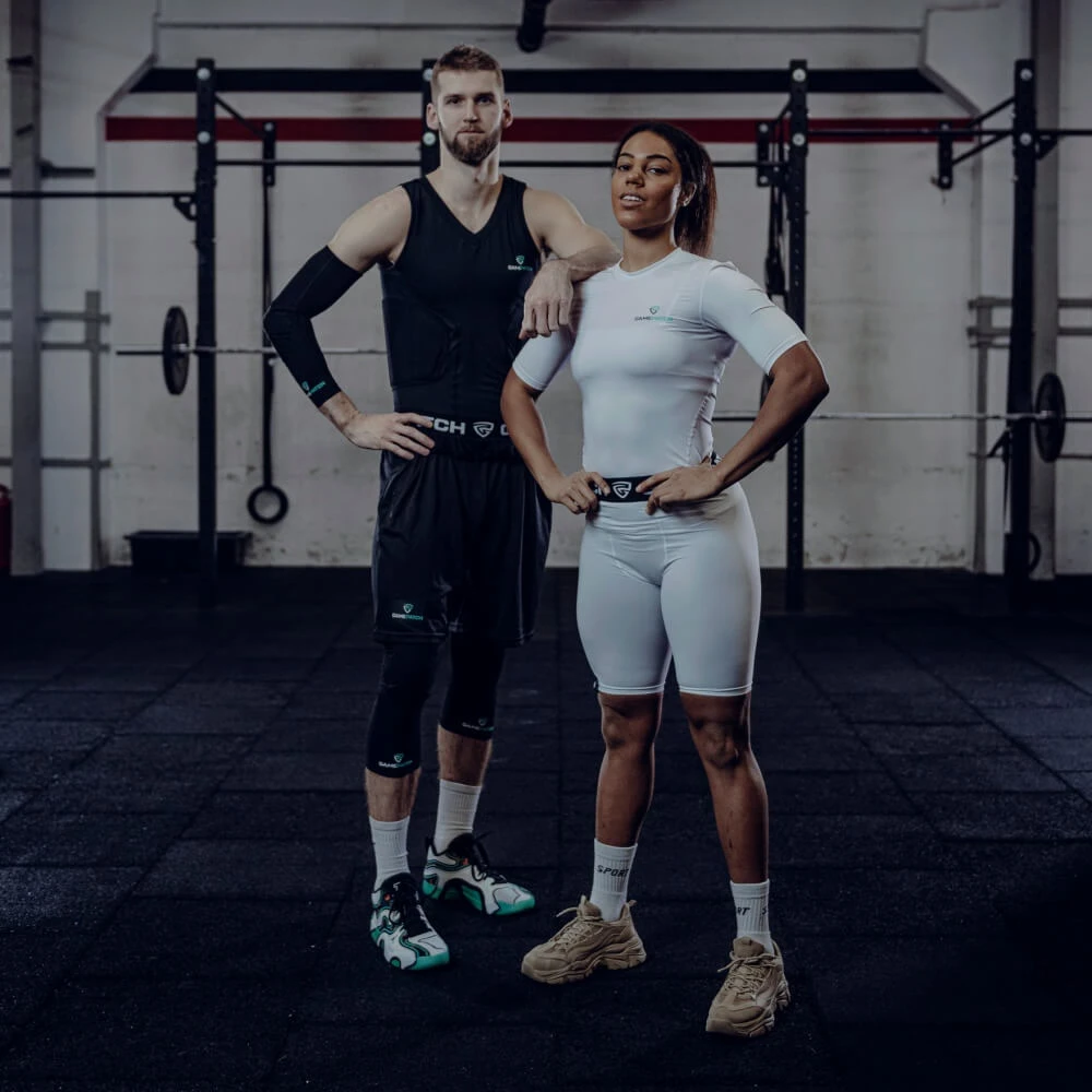 GAMEPATCH Compression Pants Juodas
